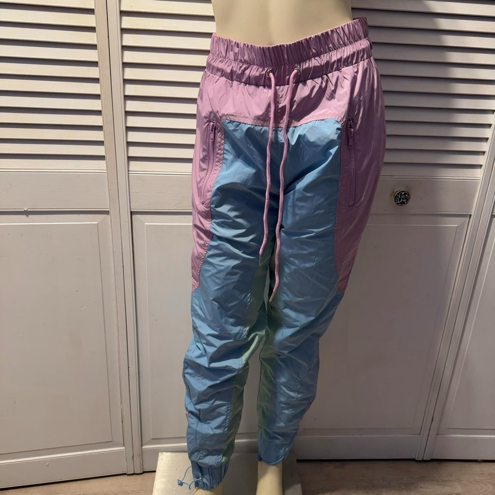 Women's Unicorn Universe Pants, Size S, Lavender & Light Blue